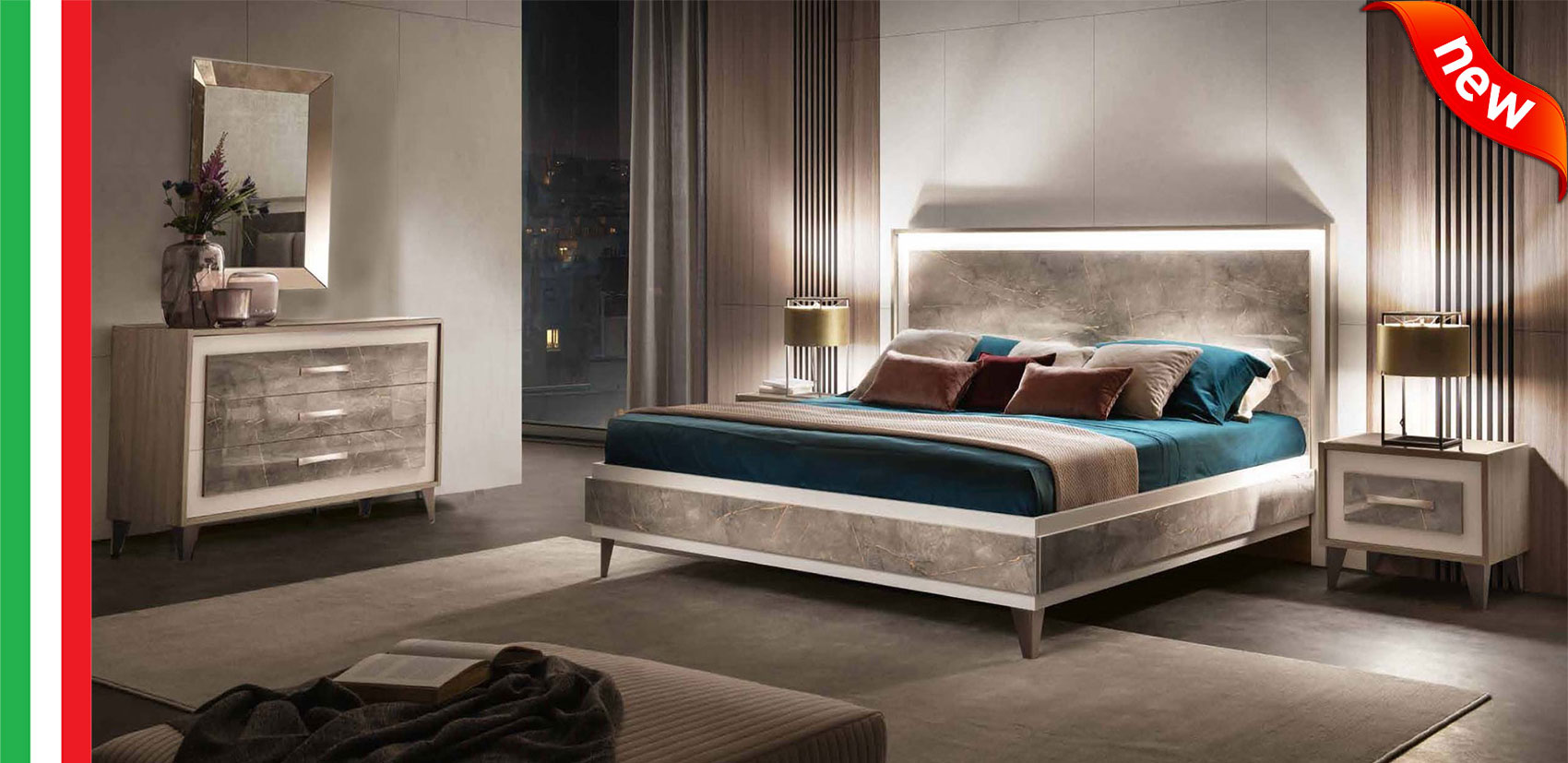 ArredoAmbra Bedroom by Arredoclassic, Italy