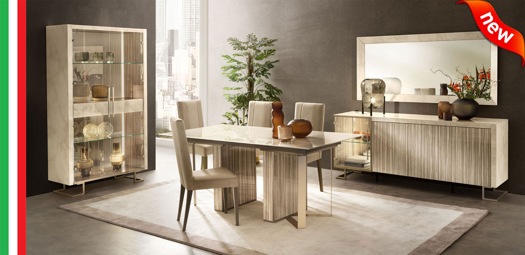 Luce Dining room by Arredoclassic