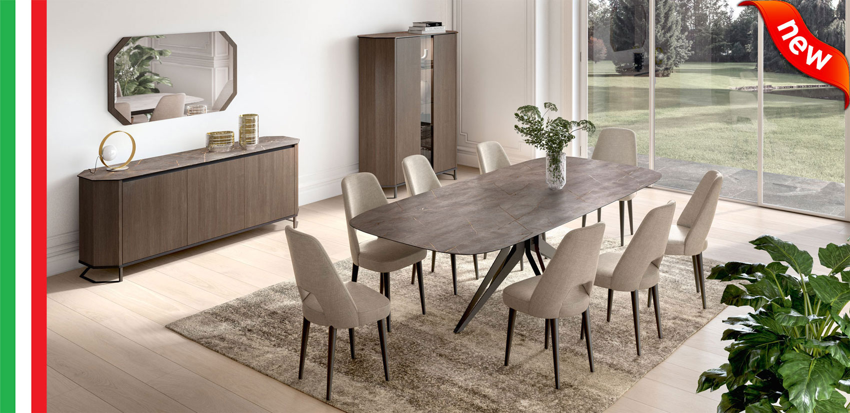 Hexagon Dining room