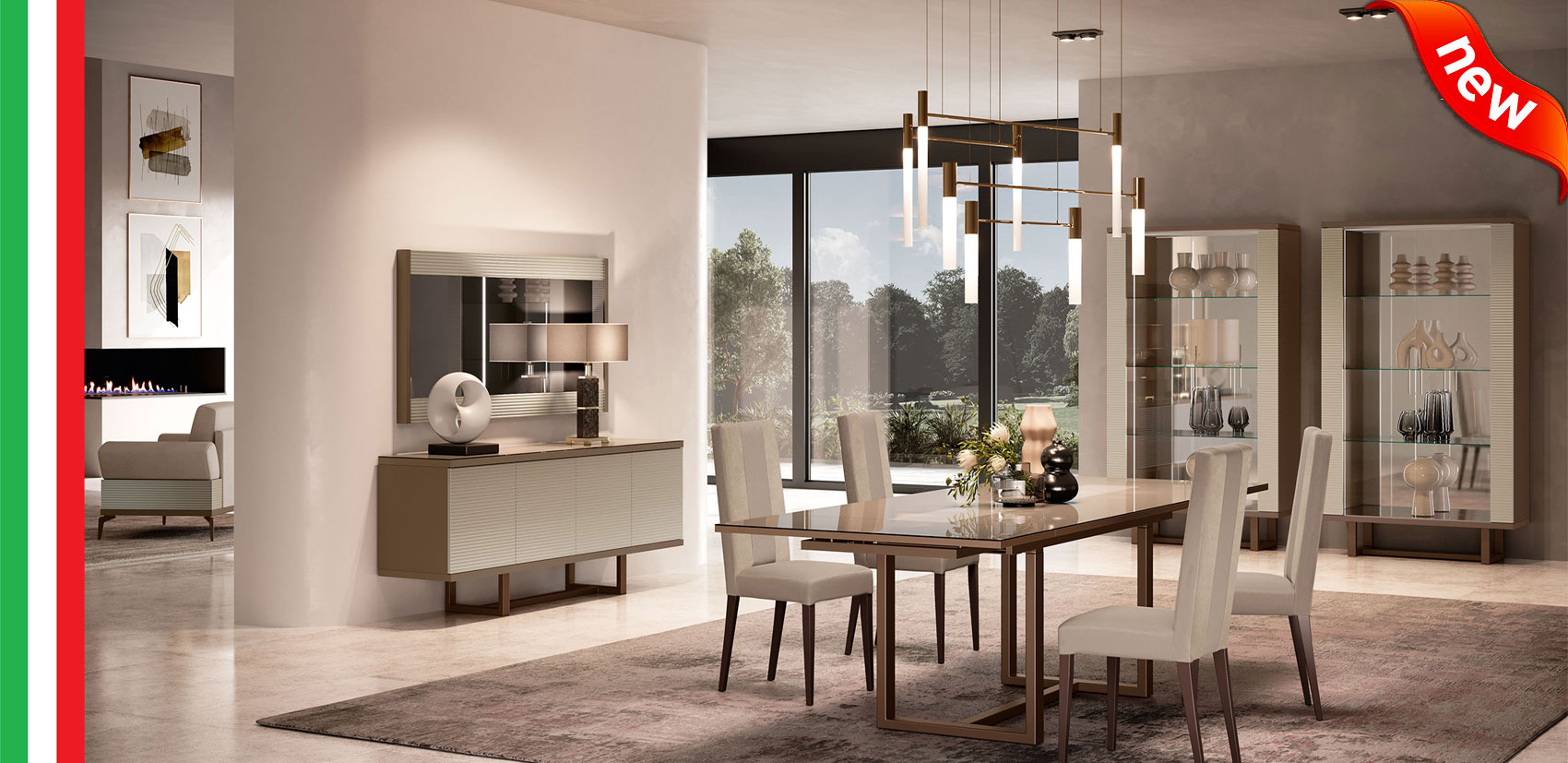 Linea Dining room by Arredoclassic