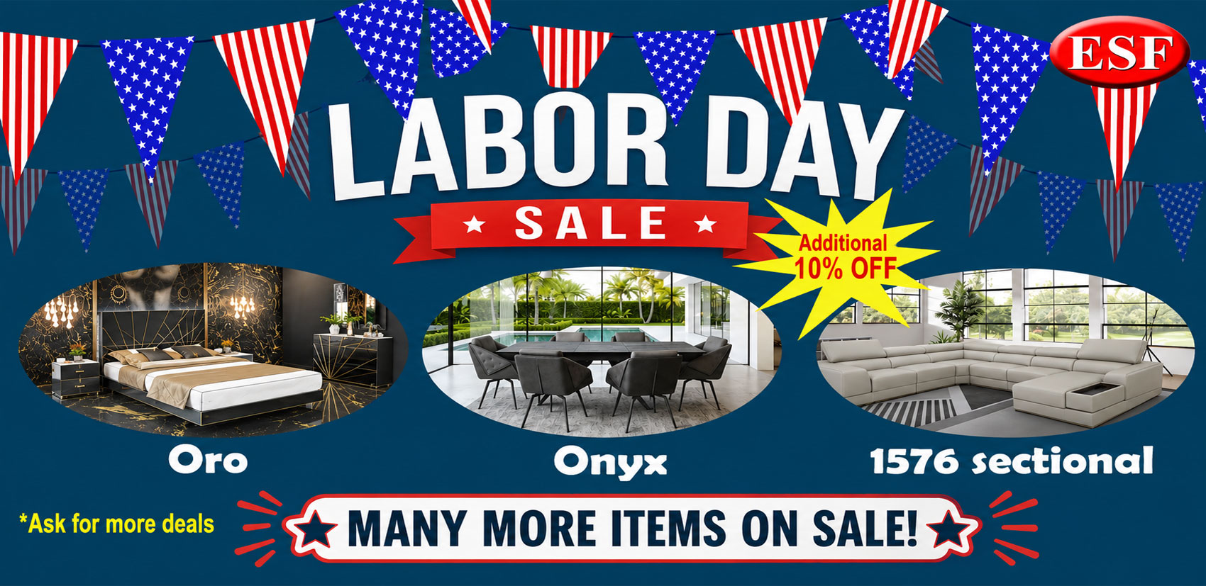 Labor Day specials !