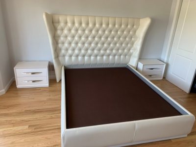 Miami Bed with Valencia platform - real life photo