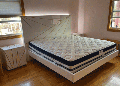 Oro White Bedroom - real life photo