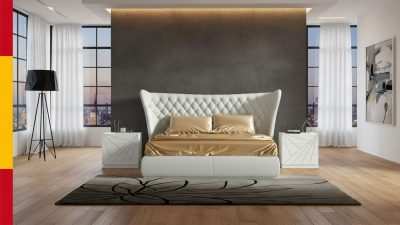 Miami Bed with Avanty Nightstands