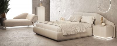 Bedroom Furniture Modern Bedrooms QS and KS Curve 02