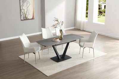 Dining Room Furniture Kitchen Tables and Chairs Sets 109 Grey Table with 1218 Chairs