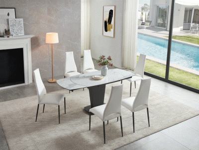 2417-Marble-Table-White-with-3405-White-Chairs