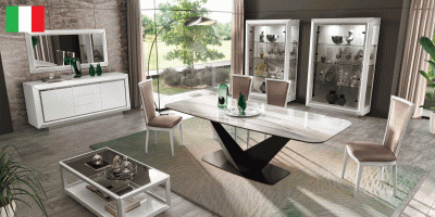 Elite-WHITE-Dining-Room-by-Camelgroup-Italy
