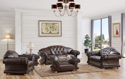 Living Room Furniture Sofas Loveseats and Chairs Apolo Brown