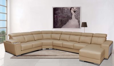 8312 Sectional with Sliding Seats