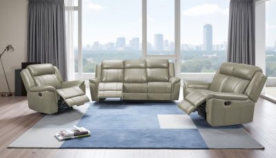 9015 Stone w/ manual recliner