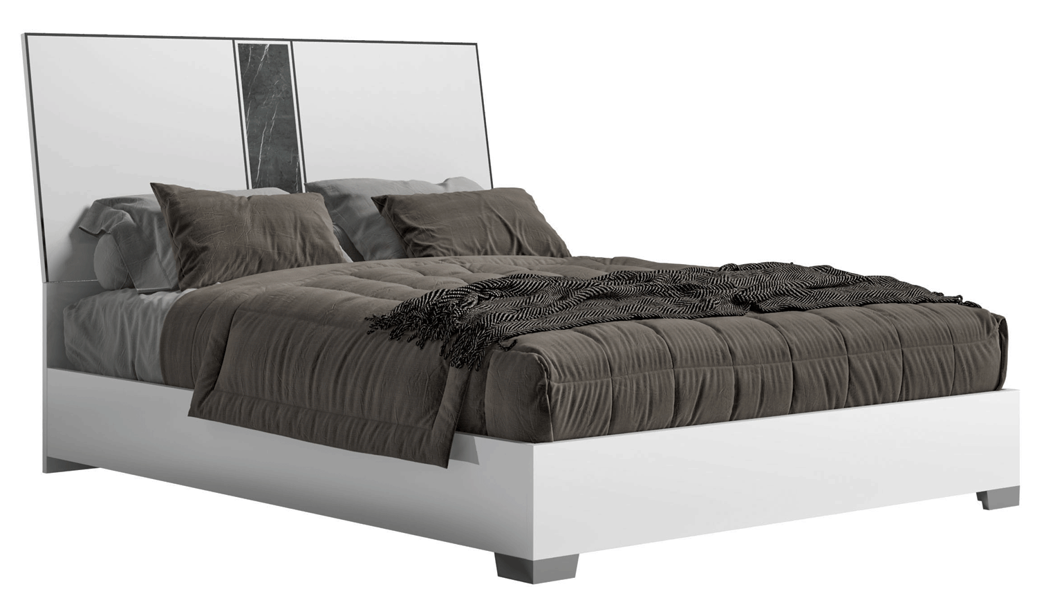 Bedroom Furniture Nightstands Bianca Marble Bed