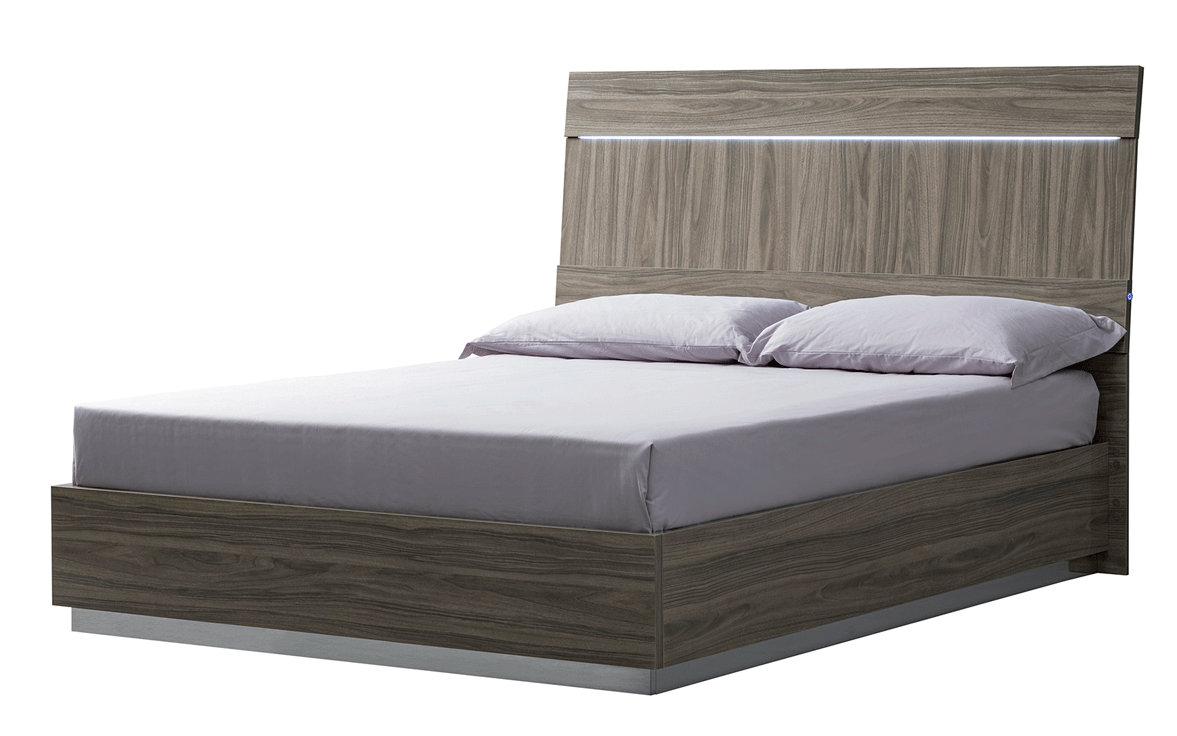 Bedroom Furniture Nightstands Kroma Bed GREY