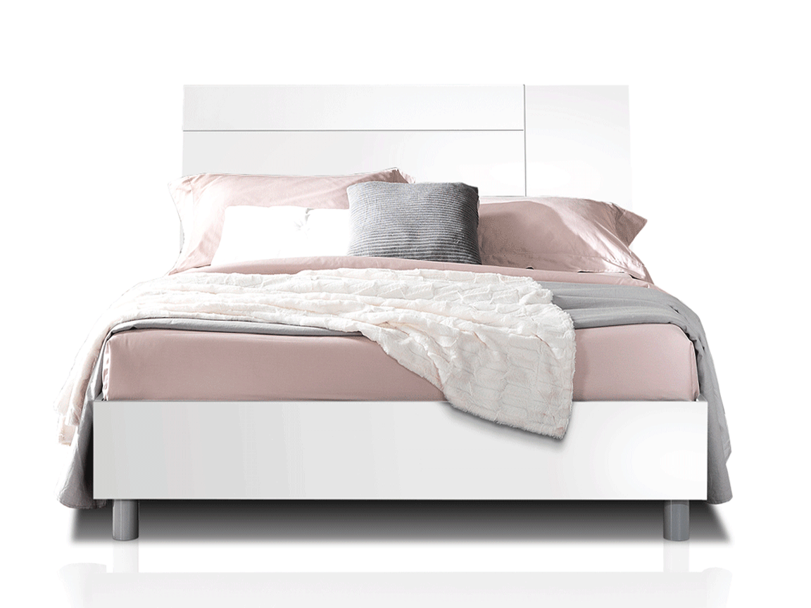 Brands MCS Classic Bedrooms, Italy Panarea White Bed
