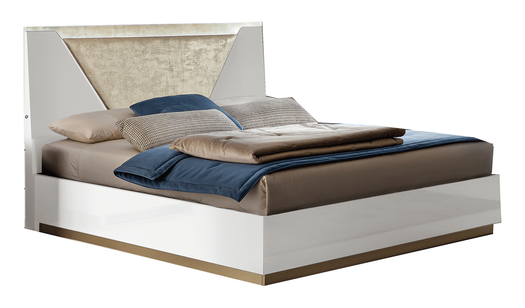 Brands Camel Modern Living Rooms, Italy Smart Bed White