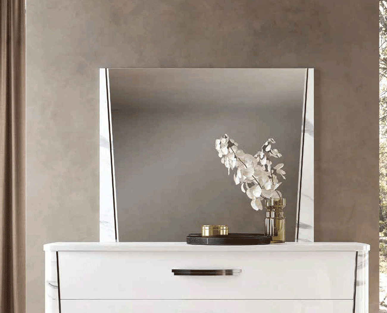 Bedroom Furniture Dressers and Chests Anna status mirror