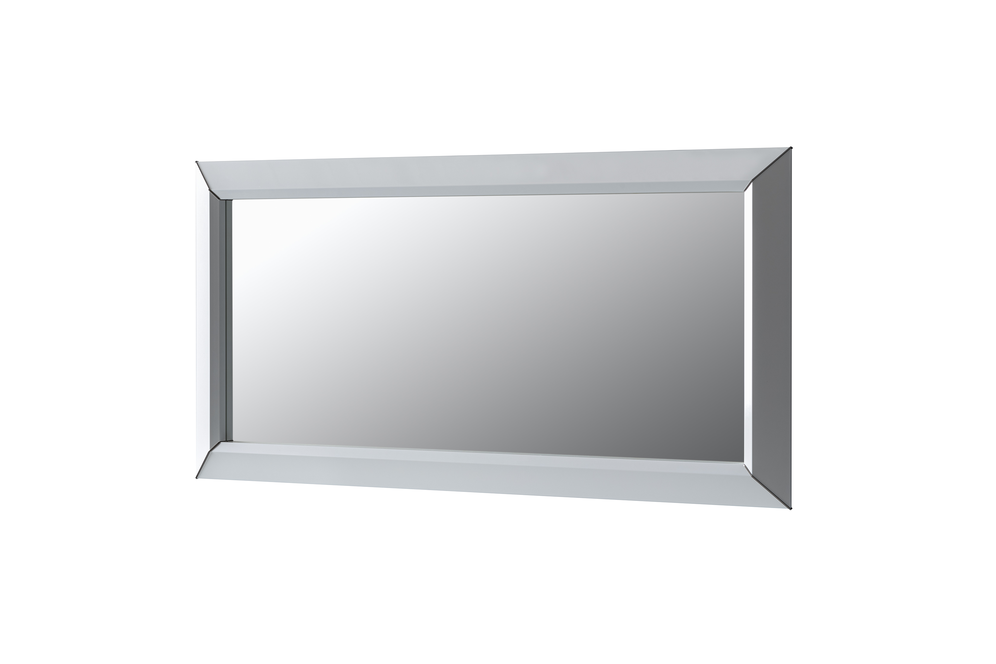 Bedroom Furniture Mirrors Elite WHITE Maxi mirror for 3Door buffet