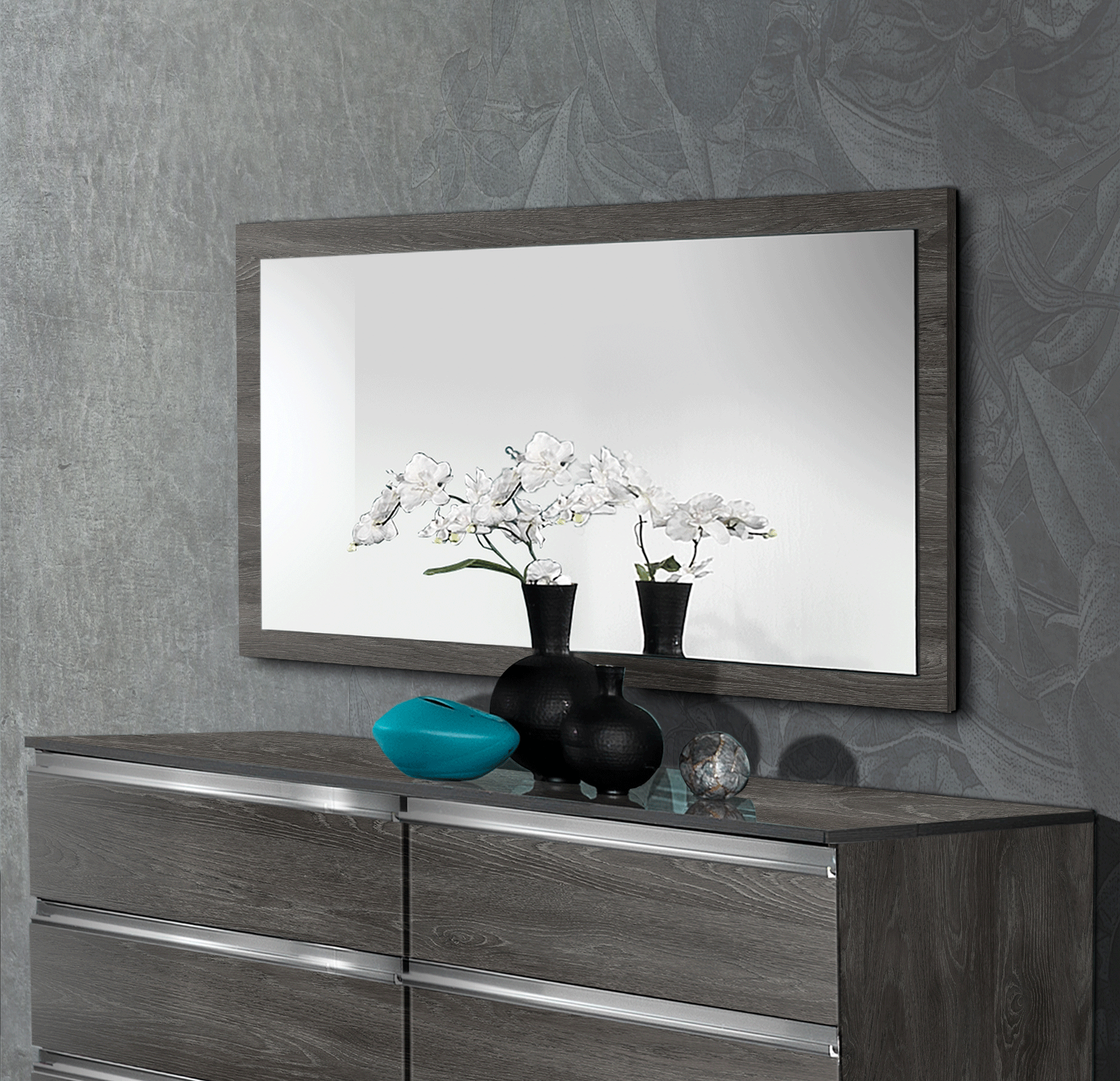 Brands Status Modern Collections, Italy Oxford mirror for dresser