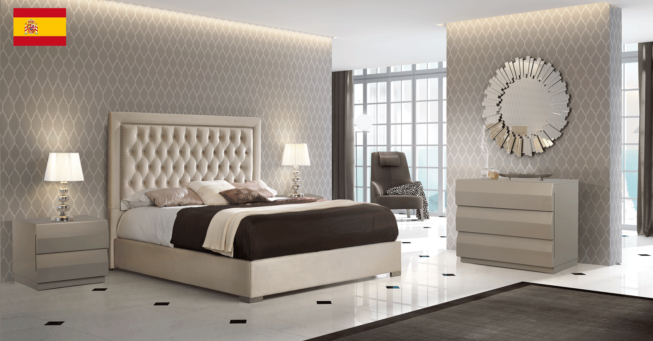 Bedroom Furniture Classic Bedrooms QS and KS Adagio Bedroom w/Storage, M152, C152, E100