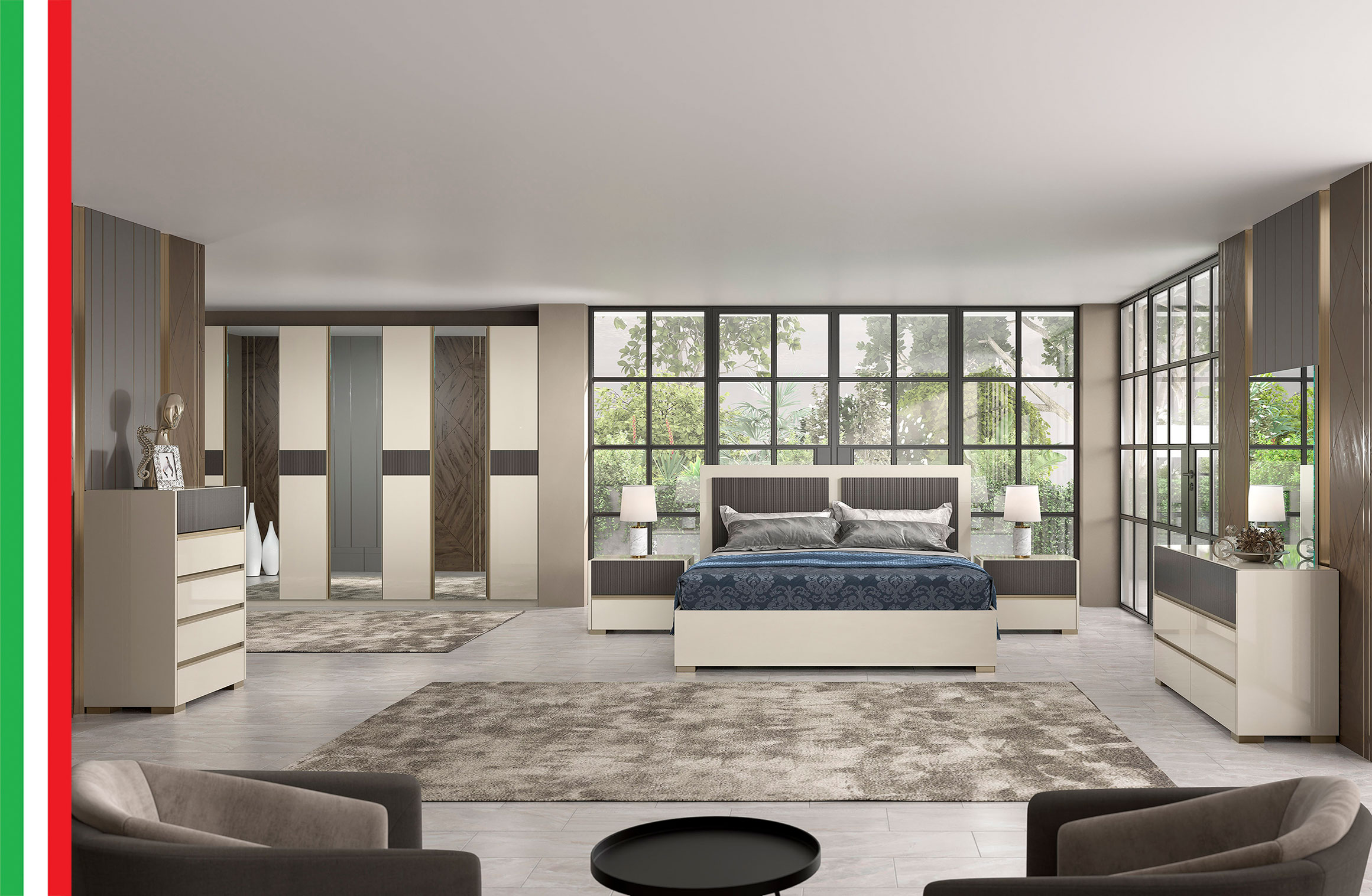 Bedroom Furniture Modern Bedrooms QS and KS Alfa Bedroom