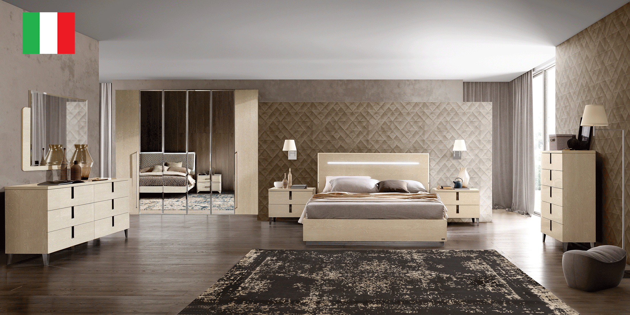 Brands Arredoclassic Bedroom, Italy Ambra Bedroom