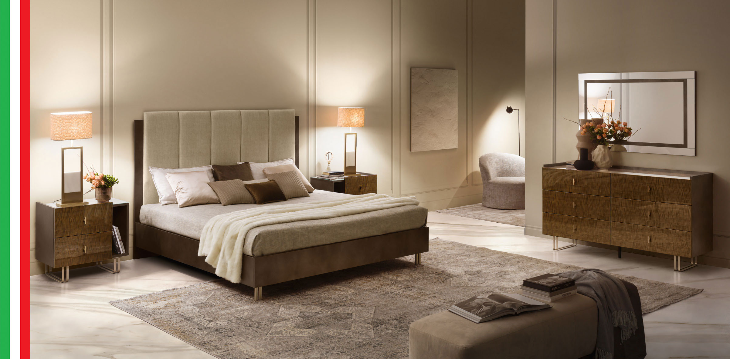 Bedroom Furniture Modern Bedrooms QS and KS Fiamma Bedroom