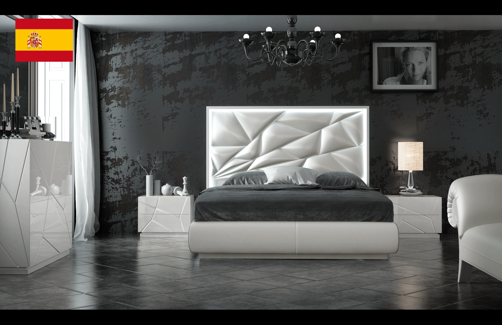 Brands Franco Furniture Bedrooms vol1, Spain Kiu Bedroom