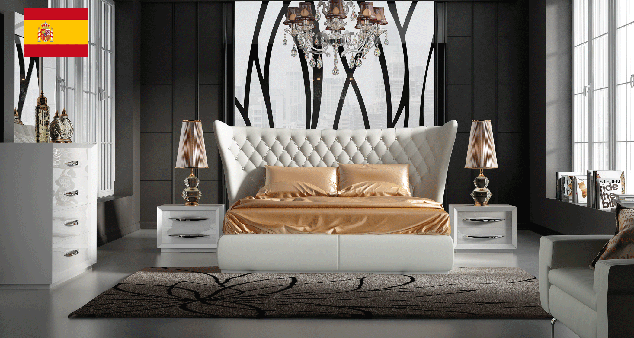 Brands Franco Furniture Bedrooms vol2, Spain Miami Bedroom