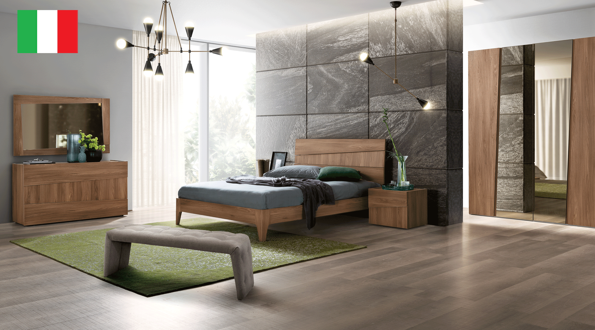 Bedroom Furniture Mirrors Storm Bedroom, Camelgroup Italy