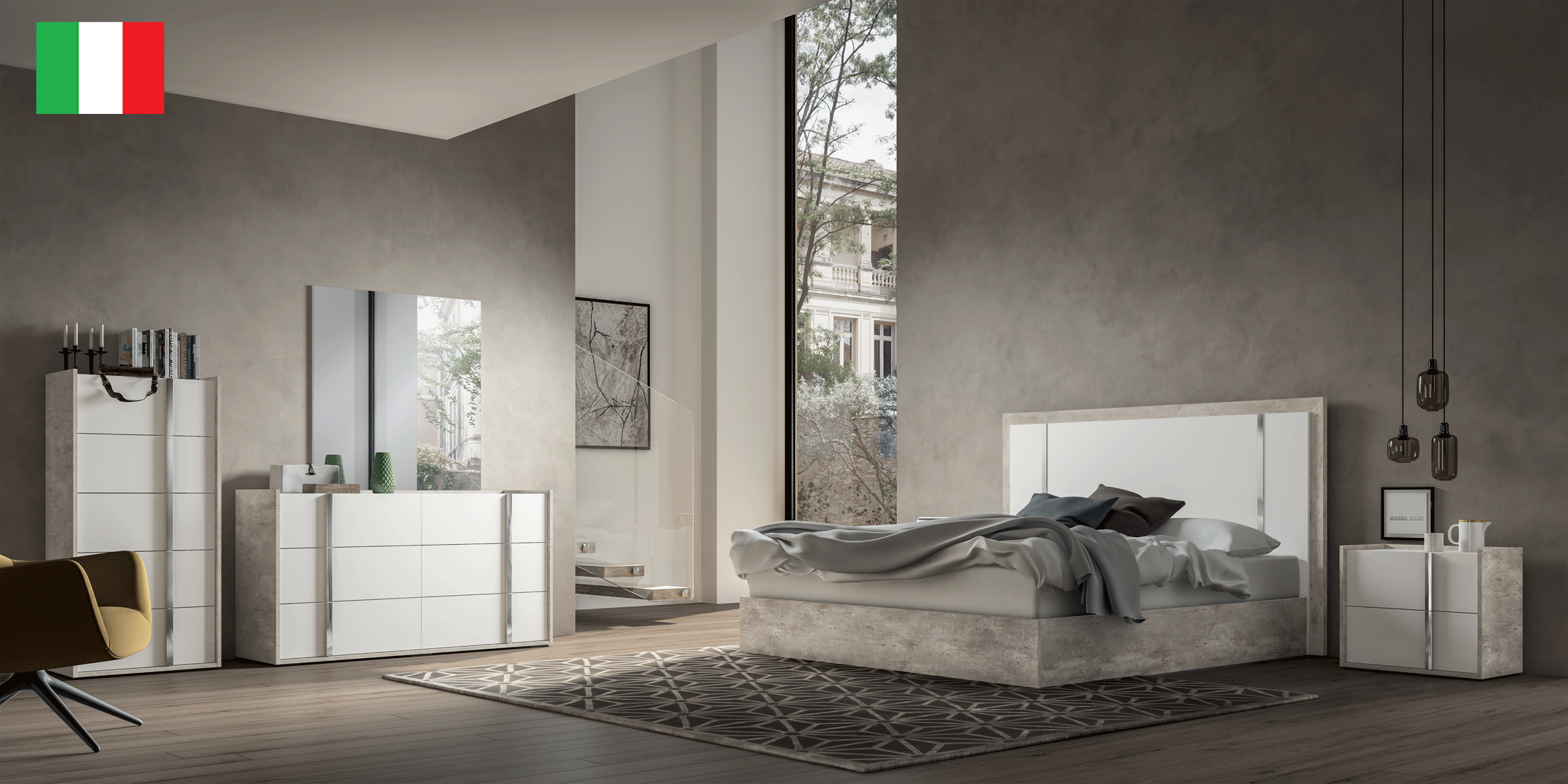 Bedroom Furniture Nightstands Treviso Bedroom