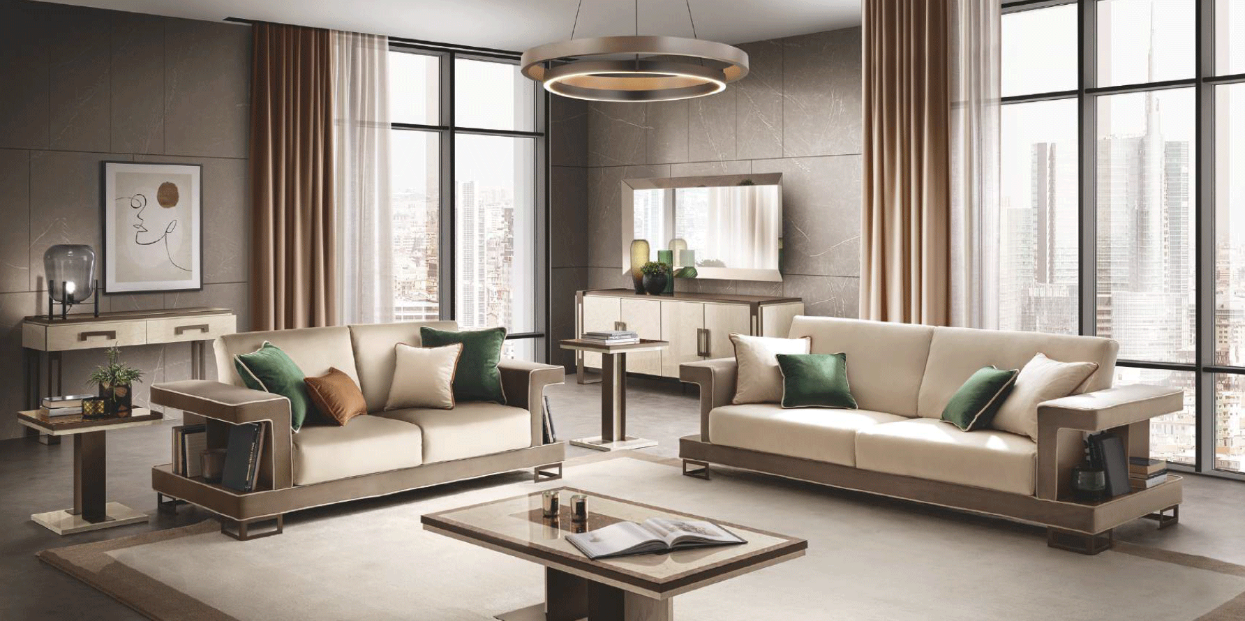 Brands Formerin Modern Living Room, Italy Poesia Living room Additional items