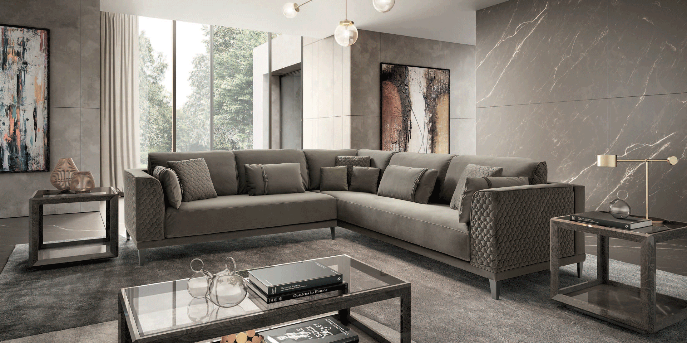 Brands Formerin Modern Living Room, Italy Mood Sectional
