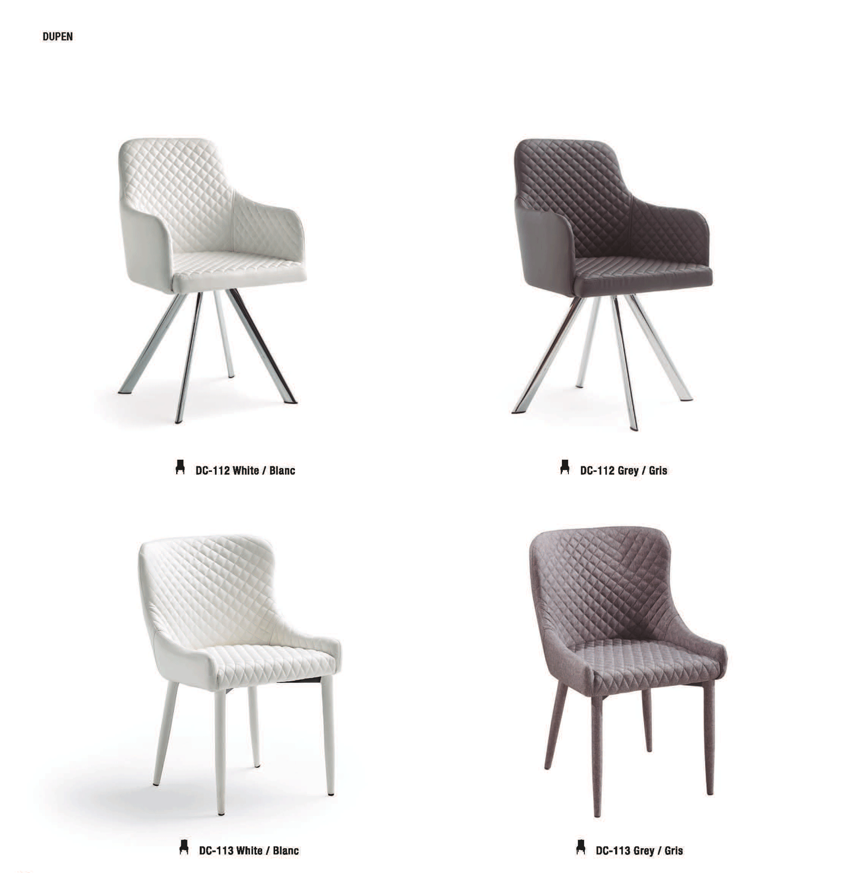 Brands Dupen Dining Rooms, Spain DC-112, DC-113 Chair