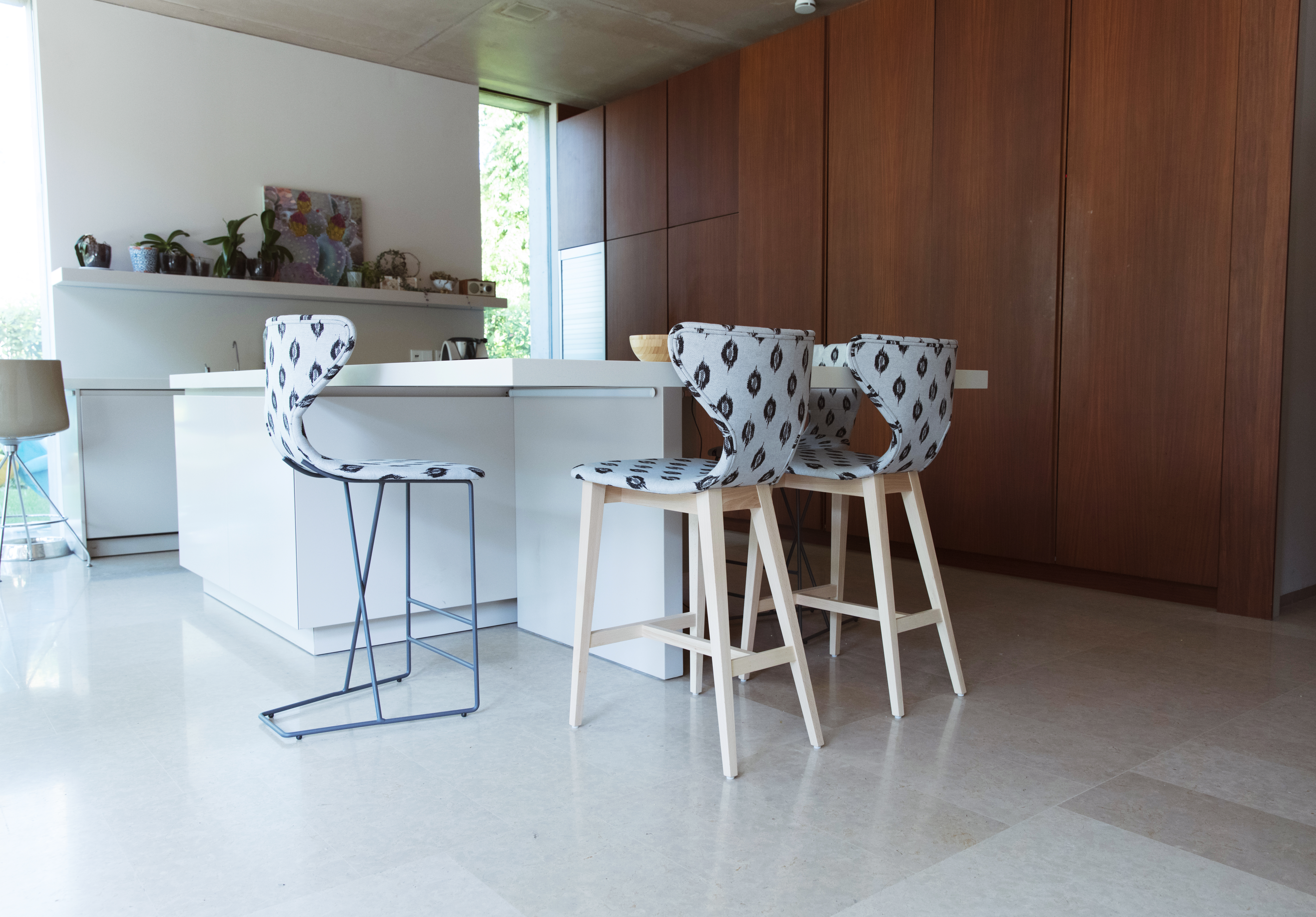 Brands Fama Modern Living Room, Spain Denzel Bar Chairs