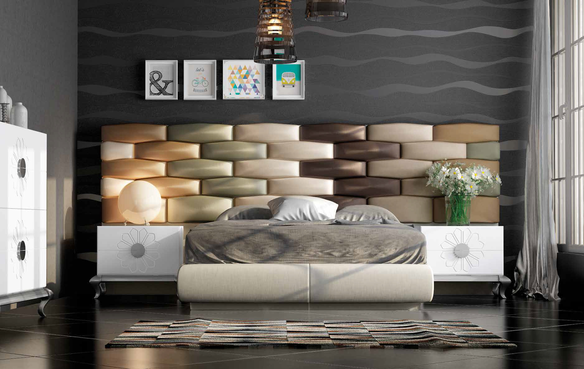 Brands Franco Furniture New BELLA Vanity Chest DOR 55