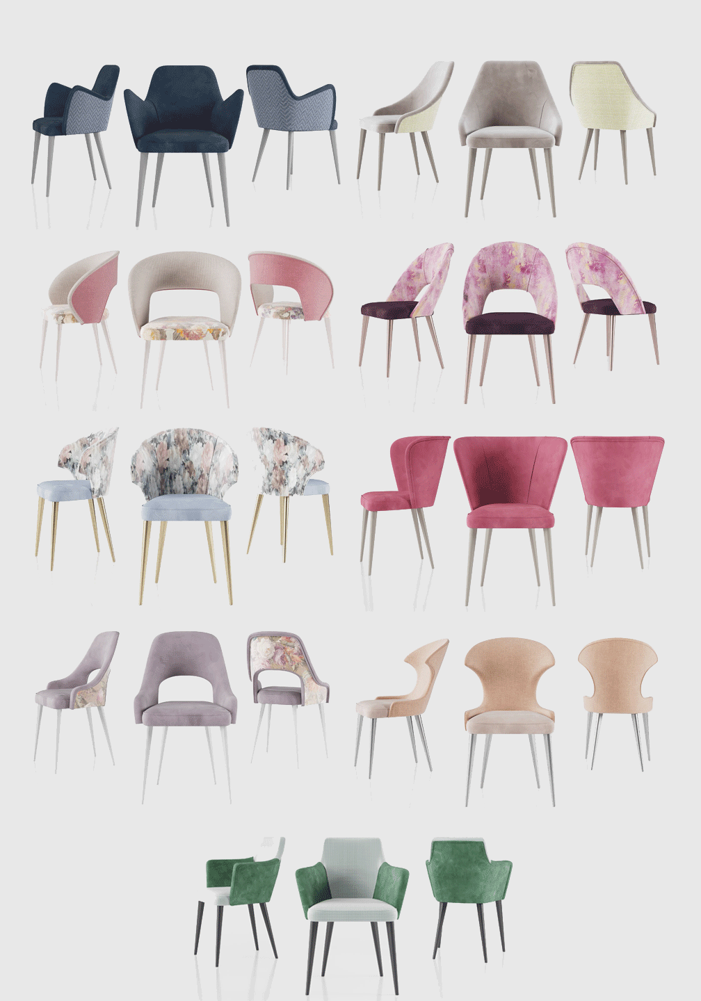 Brands Unico Tables and Chairs, Italy Chairs