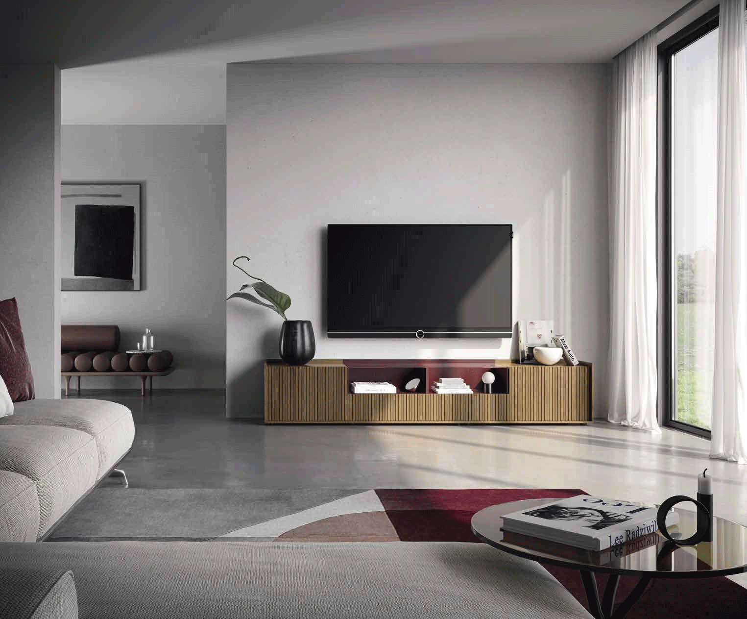 Brands Garcia Sabate, Modern Bedroom Spain RP101 Brooklyn TV Module
