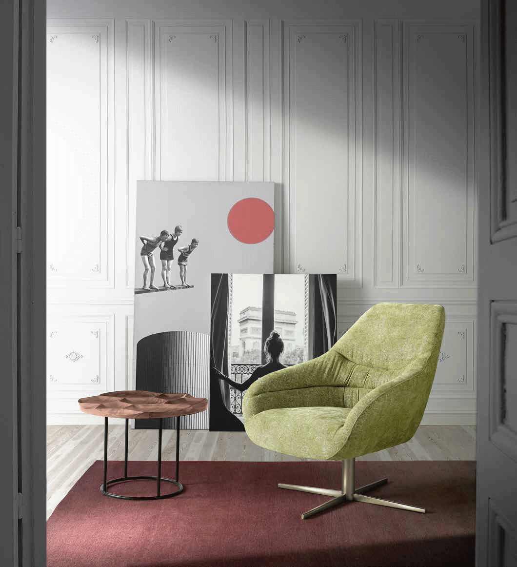 Brands Camel Classic Living Rooms, Italy Margot Armchair