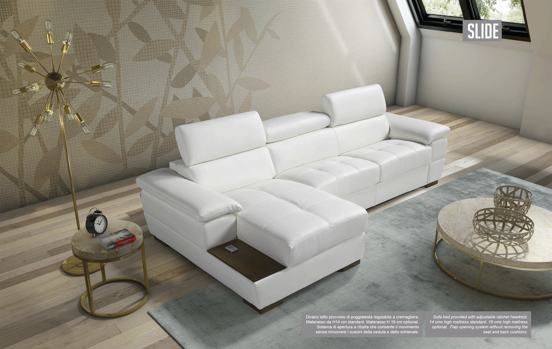 Brands Camel Classic Living Rooms, Italy Slide