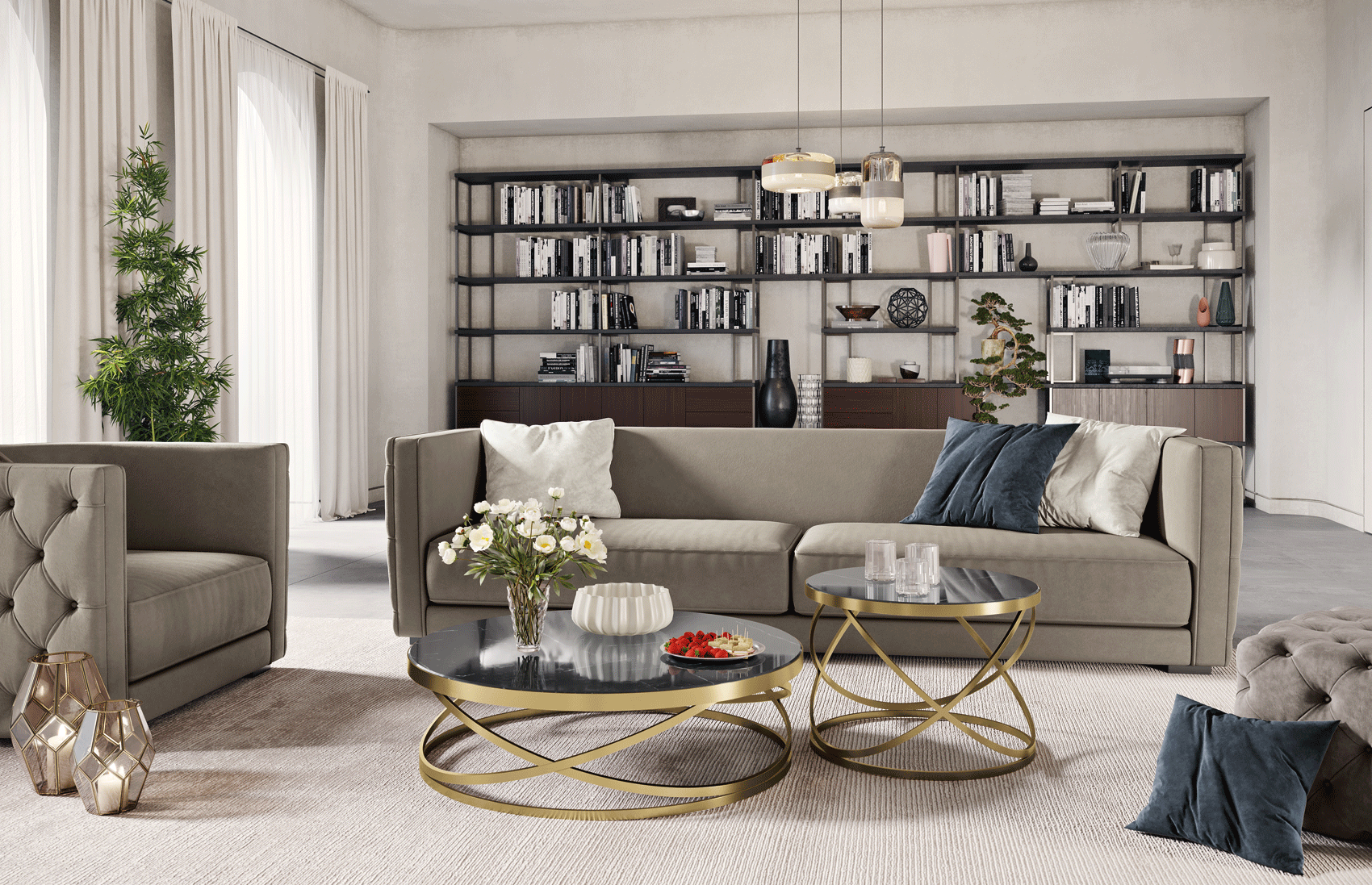 Living Room Furniture Coffee and End Tables Herrera Living