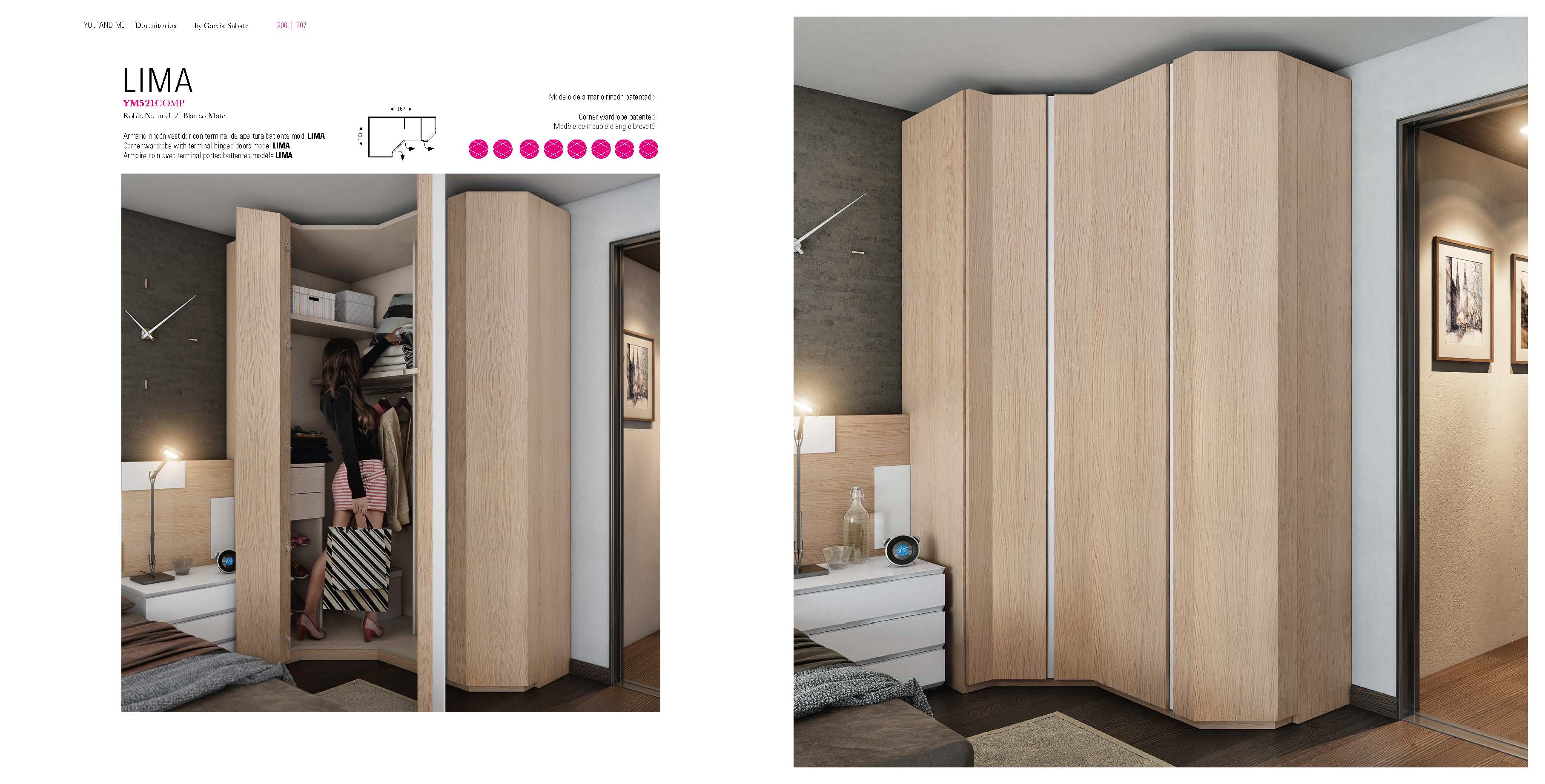 Brands Garcia Sabate, Modern Bedroom Spain YM521 Wardrobes