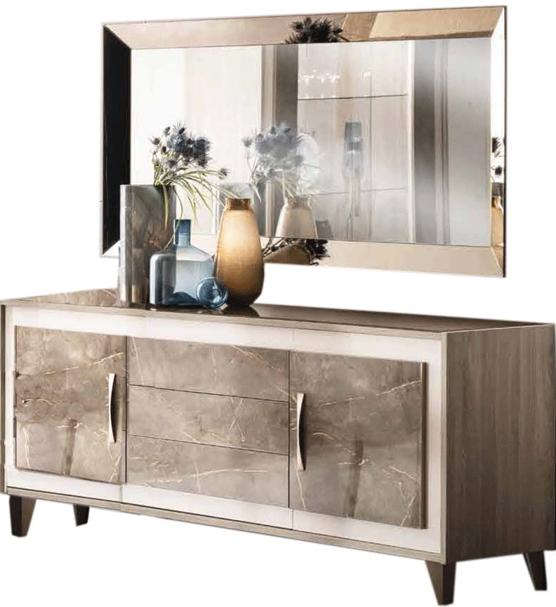 Brands Camel Gold Collection, Italy ArredoAmbra Buffet w/Mirror by Arredoclassic