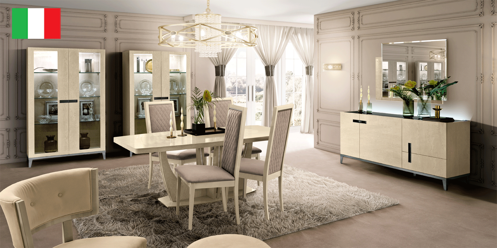 Brands Arredoclassic Dining Room, Italy Ambra Dining Room Day 1