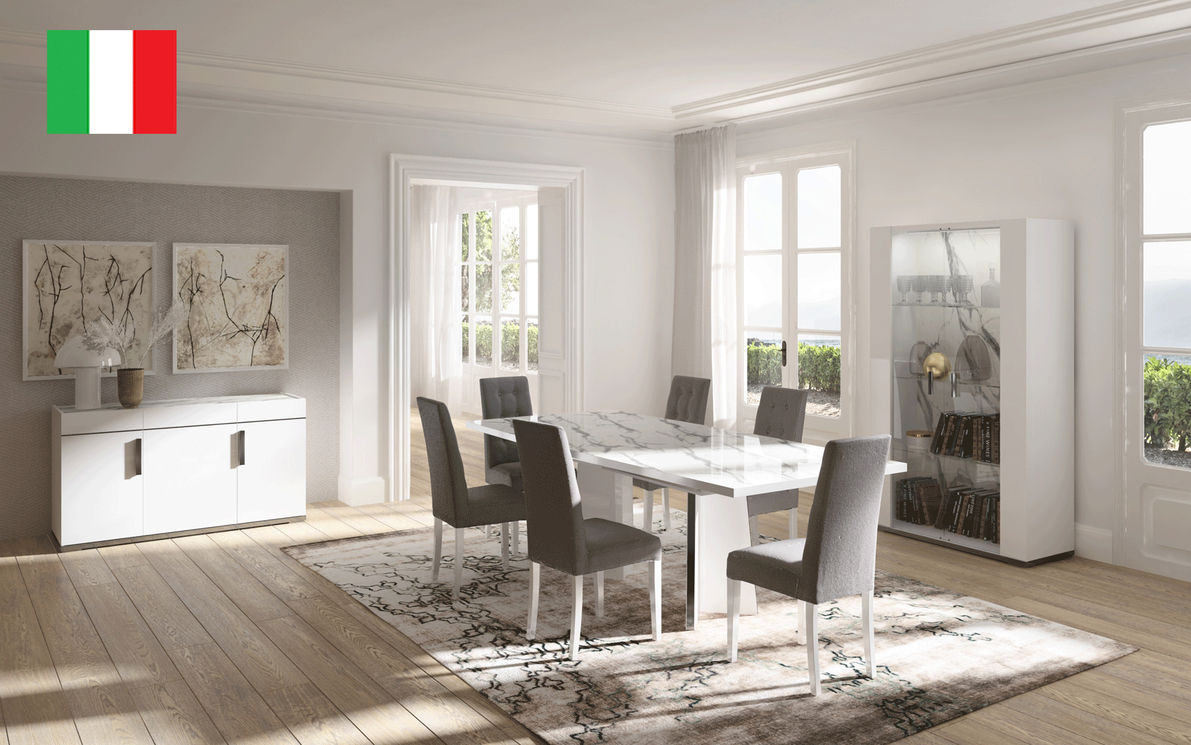 Living Room Furniture Coffee and End Tables Carrara Dining