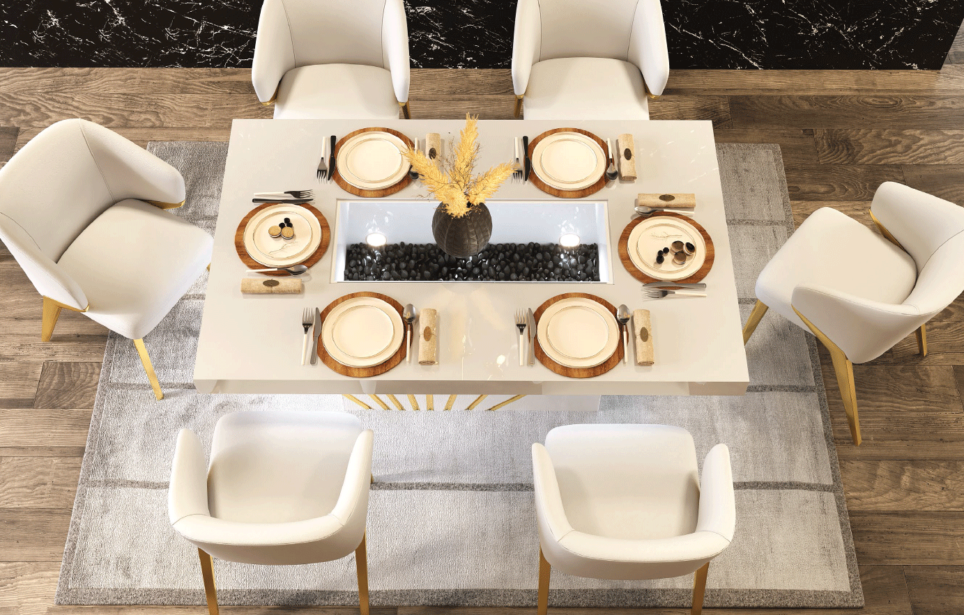 Brands Dupen Dining Rooms, Spain Oro White Dining room Additional Items