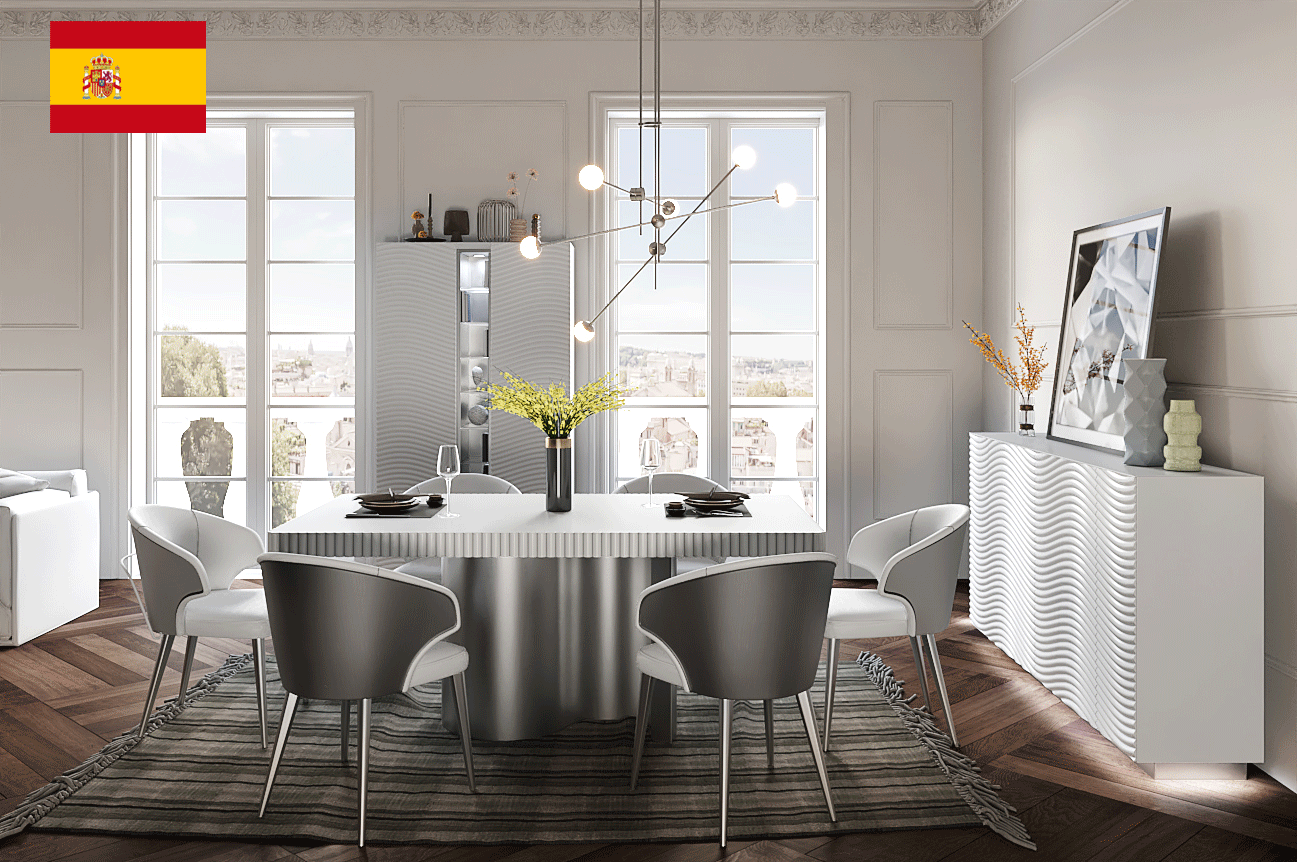 Dining Room Furniture Tables Wave Dining White