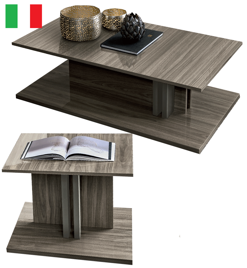 Brands Status Modern Collections, Italy Volare Coffee table & End table GREY