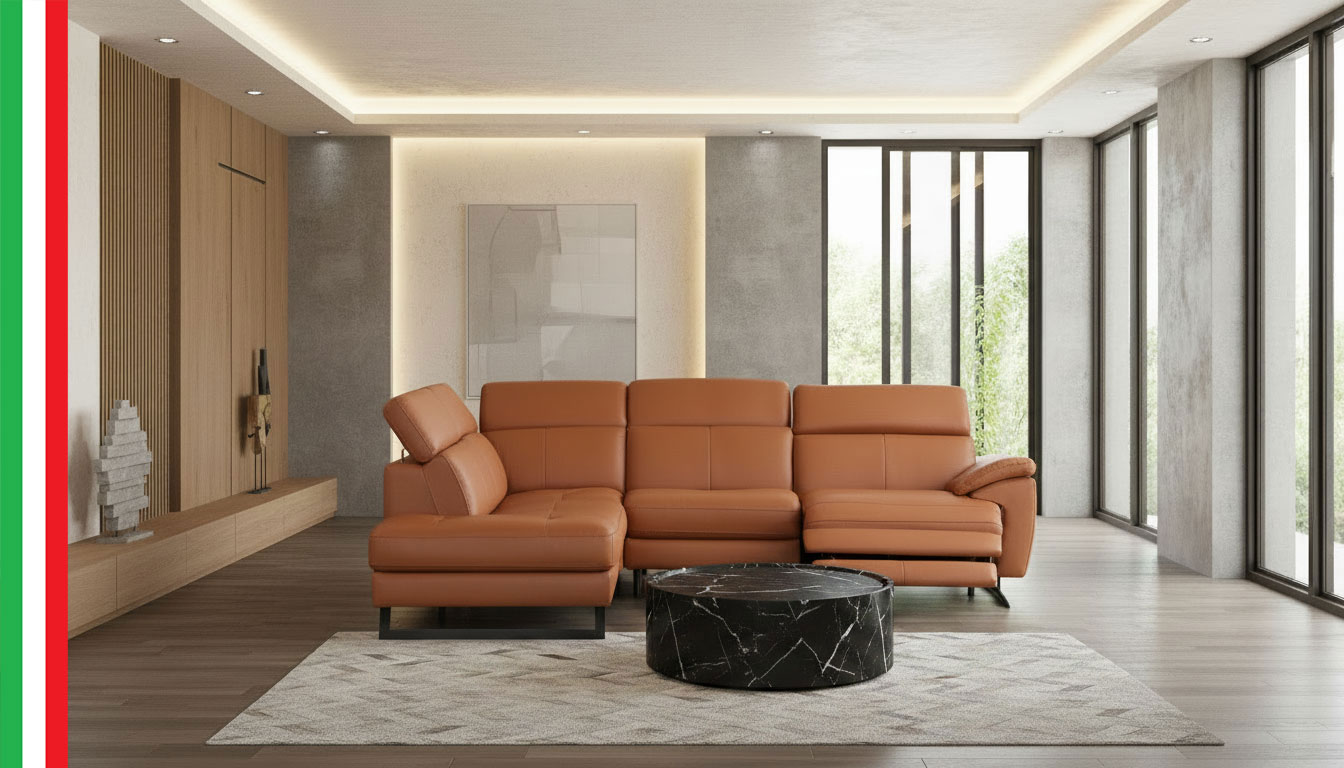 Living Room Furniture Reclining and Sliding Seats Sets Gea Left Sectional w/ recliner