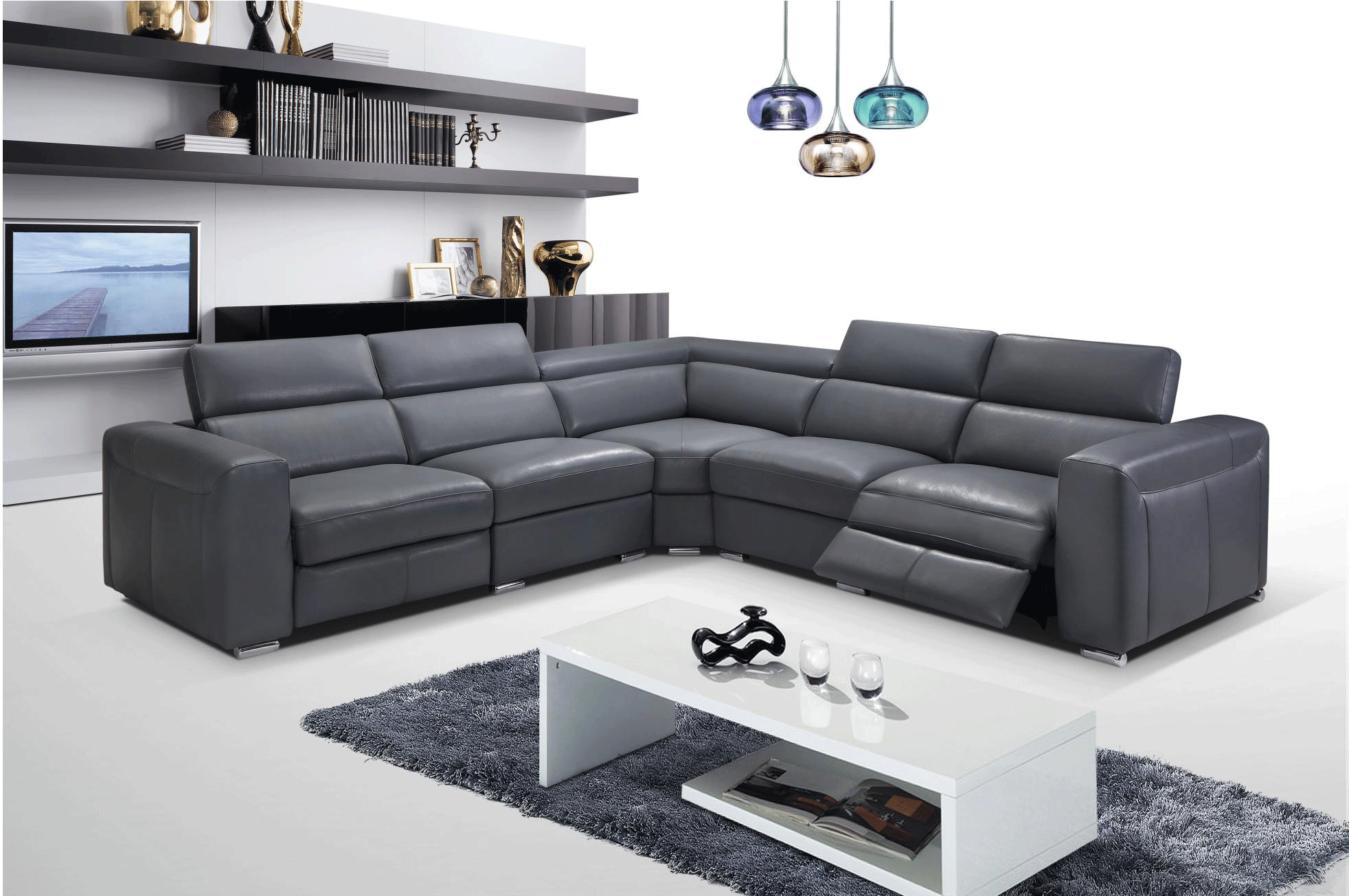 Brands Franco Gold 2919 Sectional w/ recliners