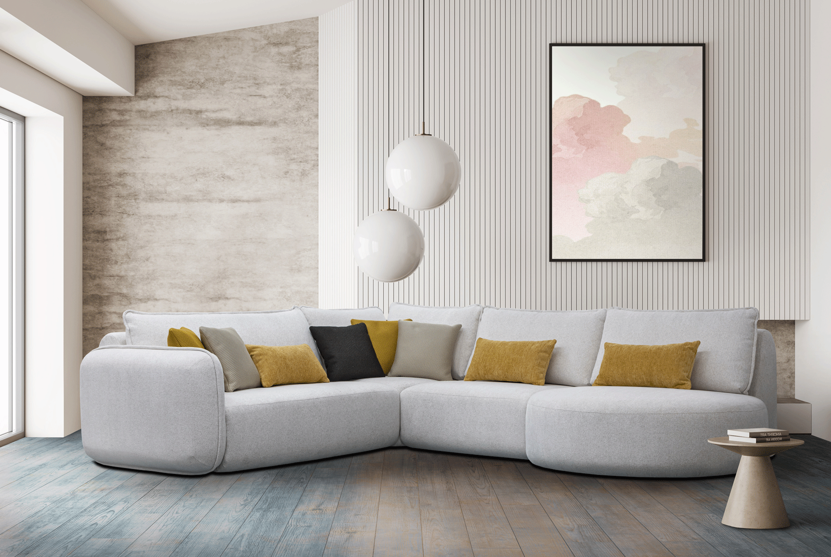 Brands Arredoclassic Living Room, Italy Oslo Sectional